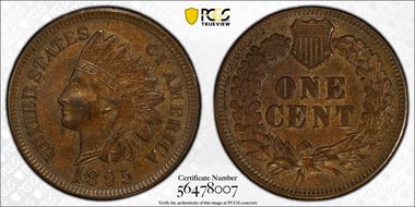 1895 1C AU58BN