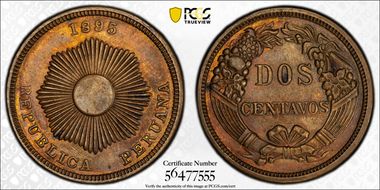 1895 2C KM-188.2 MS63BN