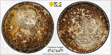 1966-Mo Peso KM-459 MS67+