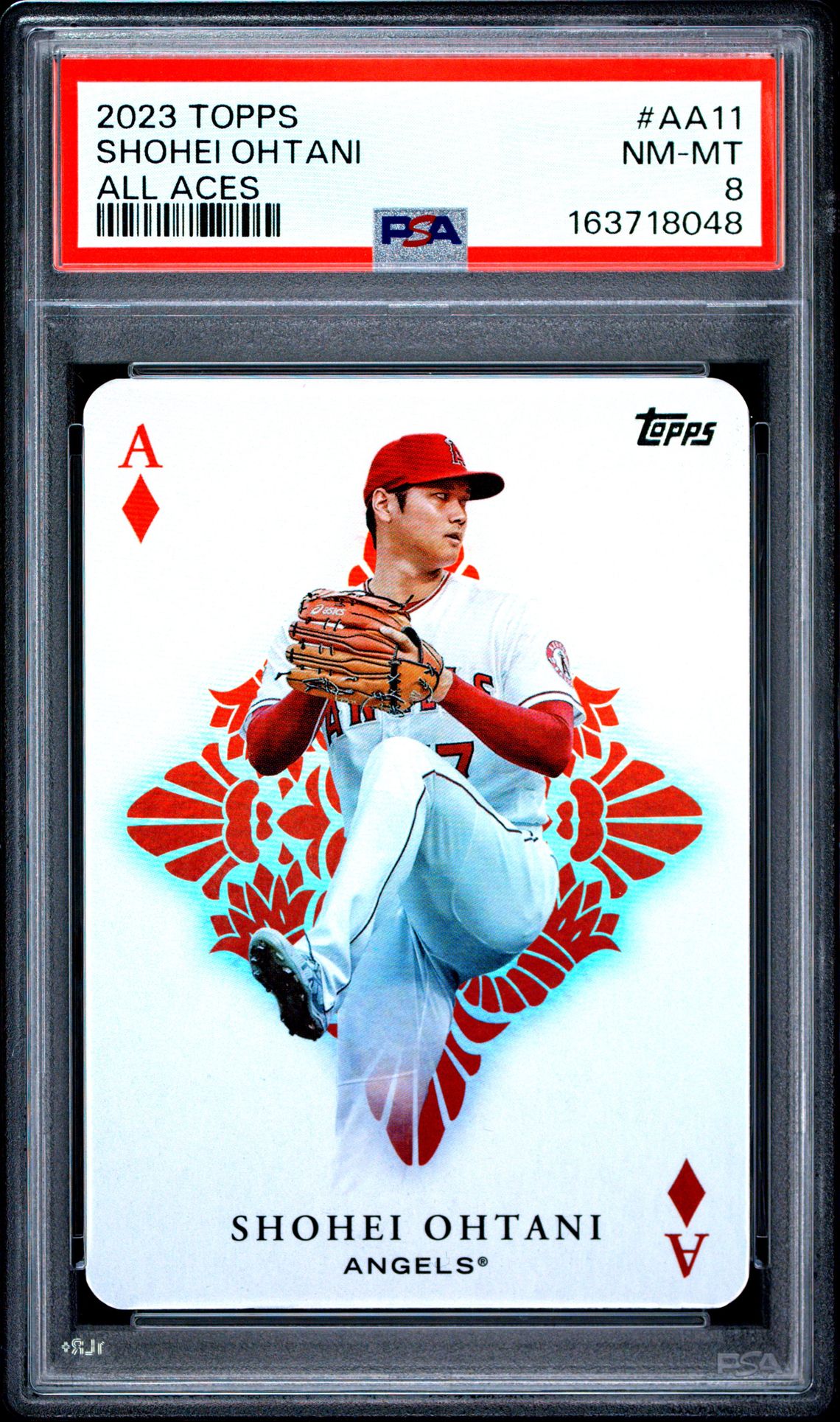 2023 Topps All Aces Shohei Ohtani #Aa11 (All Aces) Nm-Mt 8 front