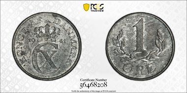 1941 NS Øre KM-832 Zinc MS64