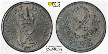 1942 NS 2 Øre MS64