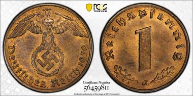 1939-J Pfg J-361 MS64RB