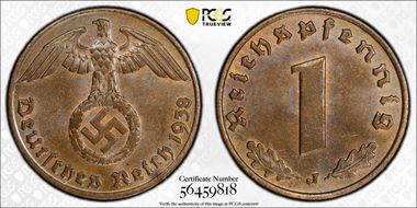 1938-J Pfg J-361 MS63BN