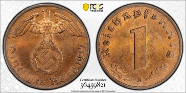 1937-A Pfg J-361 MS64RB