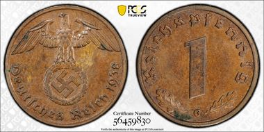 1938-G Pfg J-361 MS62BN