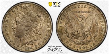 1894-S $1 AU58