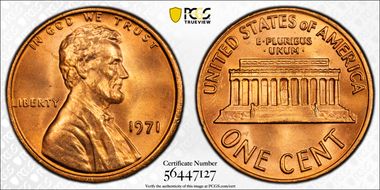 1971 1C DDO FS-101 MS66RD