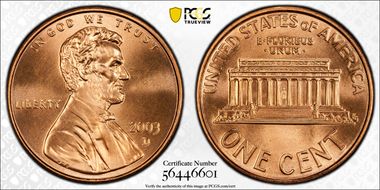 2003-D 1C MS69RD