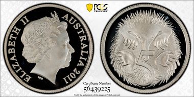 2011 5C Silver PR69DCAM