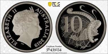 2019 10C Silver PR70DCAM