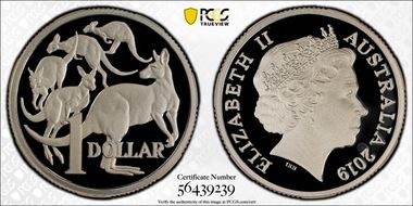 2019 $1 Silver PR69DCAM