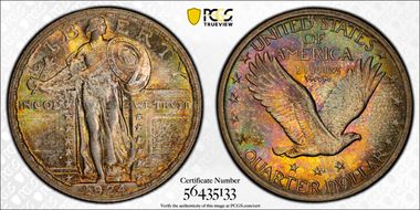 1924 25C MS66