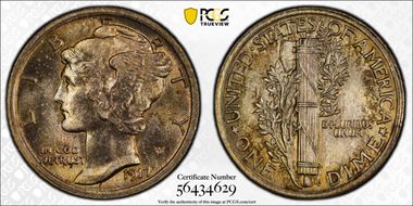 1917 10C MS66FB