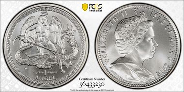 2015-PM U Angel Silver MS70