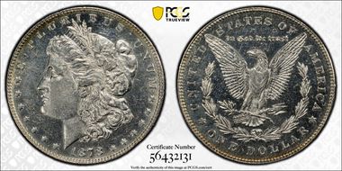 1878 7TF $1 Reverse of 1878 N1