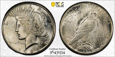 1925-S $1 MS64