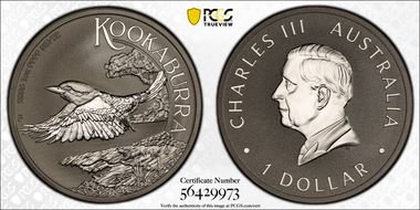 2026-P $1 Kookaburra 1oz Ag MS70