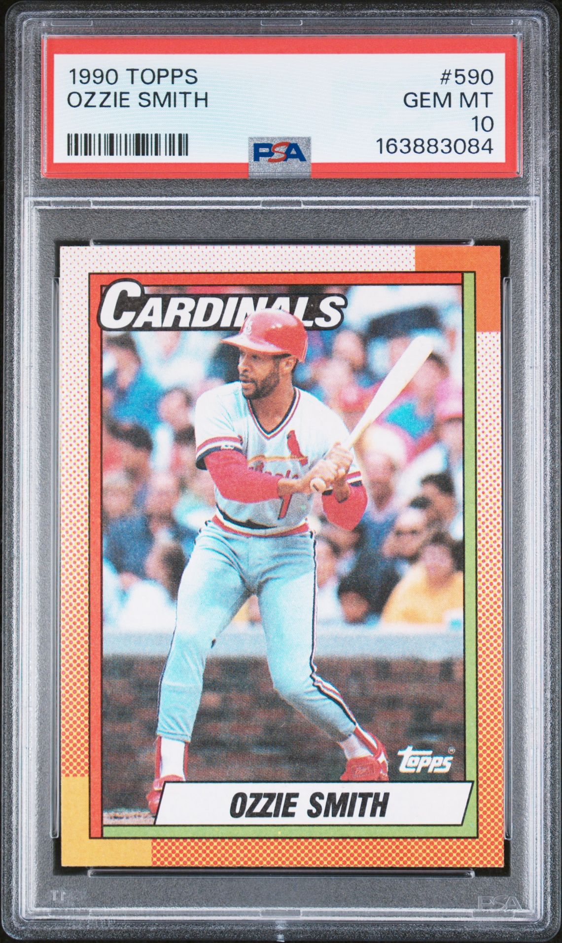 1990 Topps Ozzie Smith #590 Gem Mt 10 front