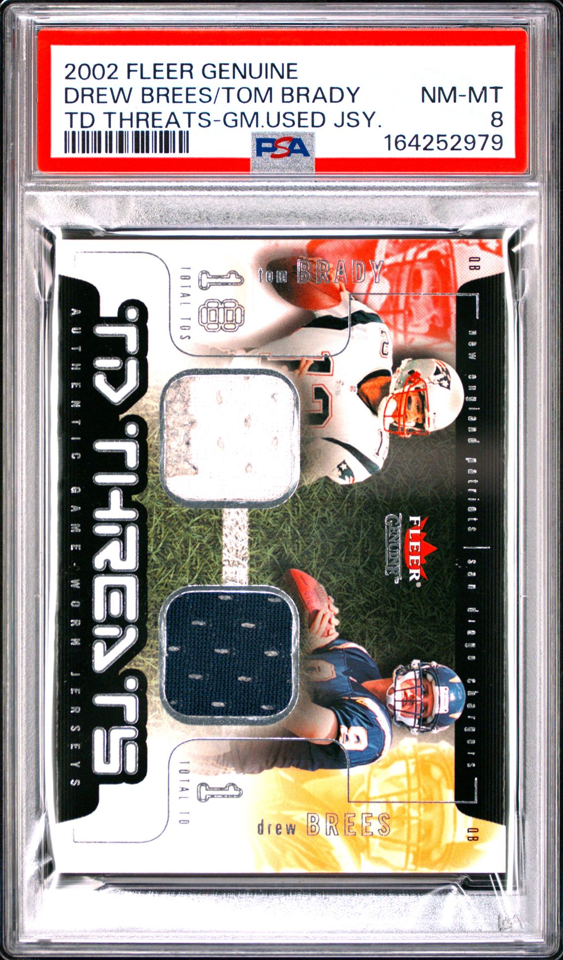 BRADY FLEER GENUINE TD THREATS 2002
