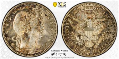 1916-D 25C MS64