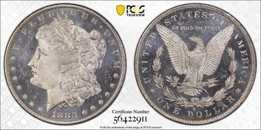 1883-O $1 MS65DMPL
