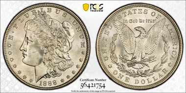 1888 $1 MS65