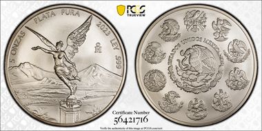 2023-Mo 5 Onza Libertad Ag MS69