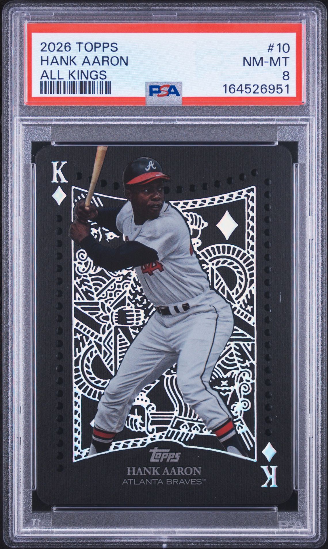 2026 Topps All Kings Hank Aaron #10 Nm-Mt 8 front