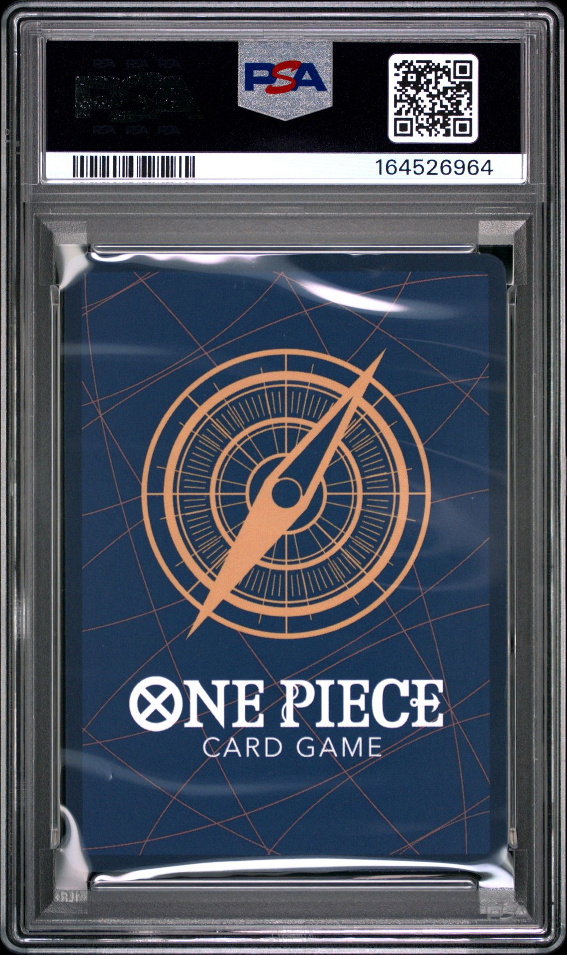 2026 One Piece Op15-Eb04-Adventure On Kami's Island Monkey D. Luffy #061 (Alternate Art) Gem Mt 10 back view - PSA certificate #164526964