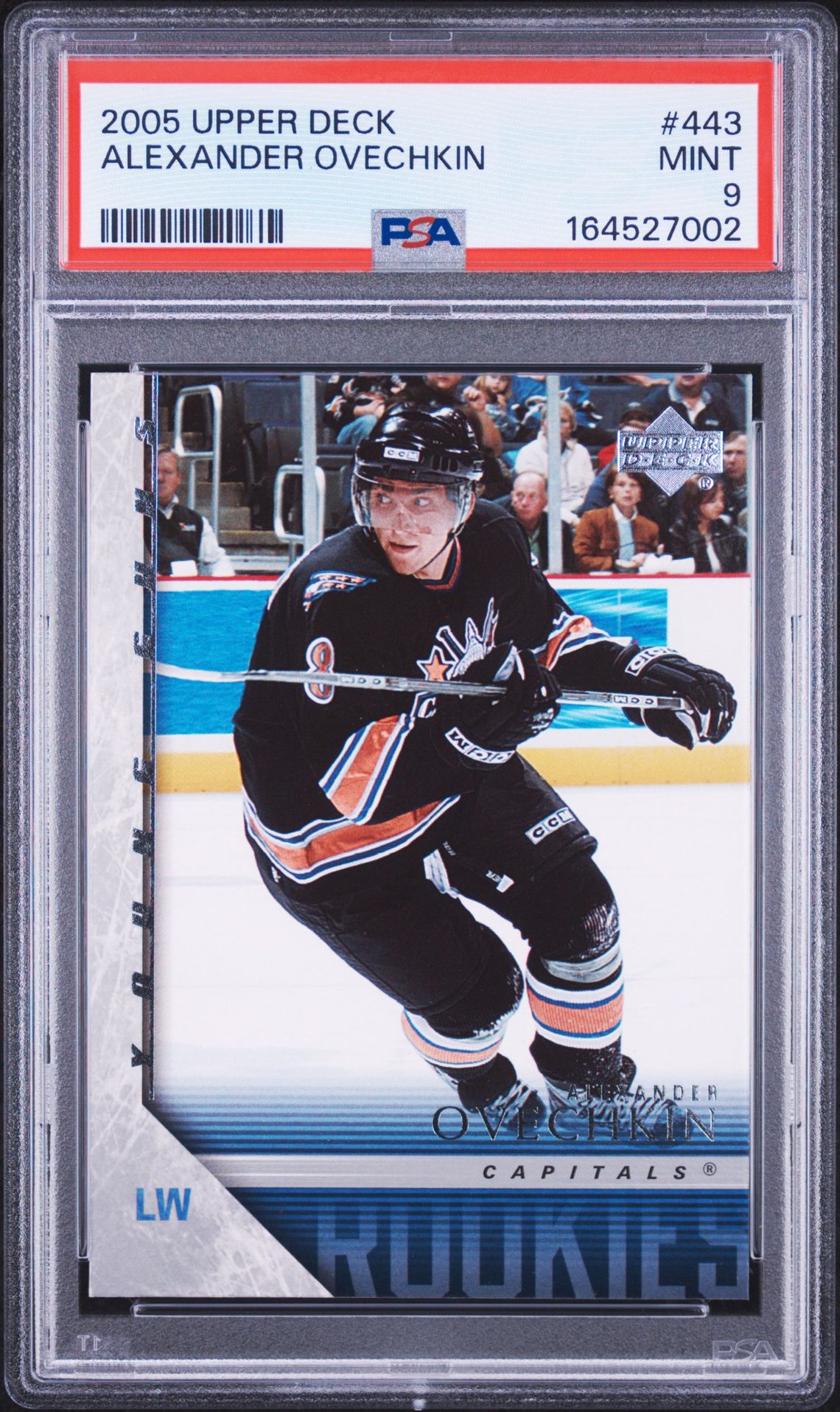 2005 Upper Deck Alexander Ovechkin #443 Mint 9 front