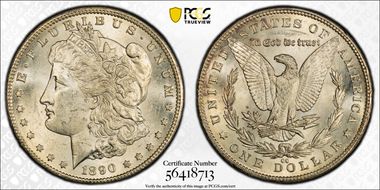 1890-CC $1 MS62