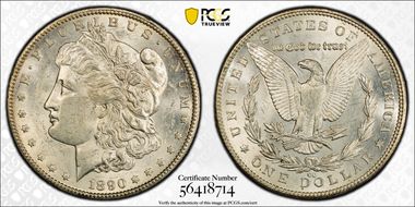 1890-CC $1 MS61