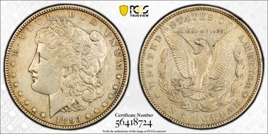 1893 $1 XF45