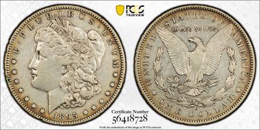1895-O $1 XF40