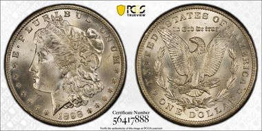 1898-O $1 MS66