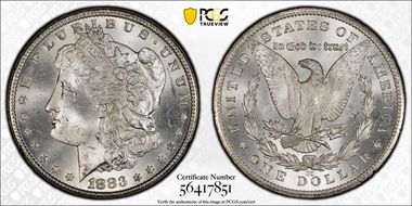 1883-CC $1 MS64