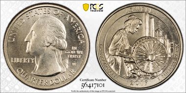 2019-W 25C Lowell NP MS66