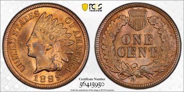 1889 1C MS64RB