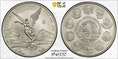 2022-Mo 2 Onza Libertad Ag MS69