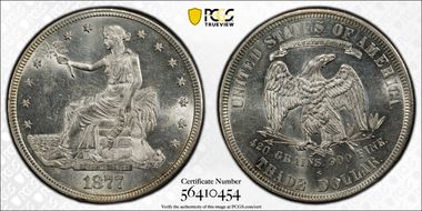 1877-S T$1 MS61
