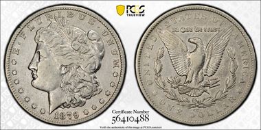 1879-CC $1 Capped Die VF30