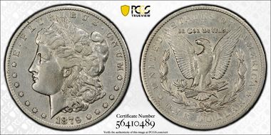 1879-CC $1 Capped Die VF35