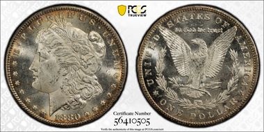 1880-CC $1 MS63