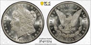 1881-CC $1 MS65