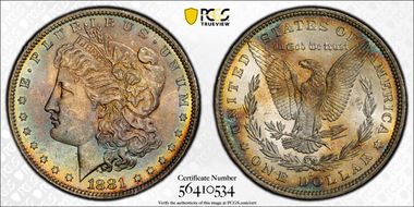 1881-O $1 MS64