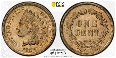 1859 1C MS62