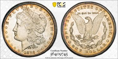 1878-CC $1 MS62