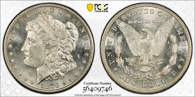 1879-S $1 MS64