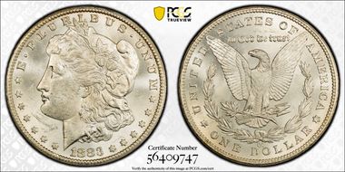 1883-CC $1 MS62
